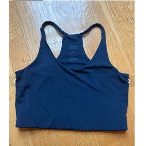 Midnight Cleo Halter Bra - Girlfriend Collective - S